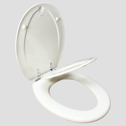 Bemis Moulded wood White Toilet Seat