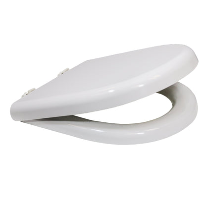 Parker Compact Toilet Seat | White | Plastic Hinge