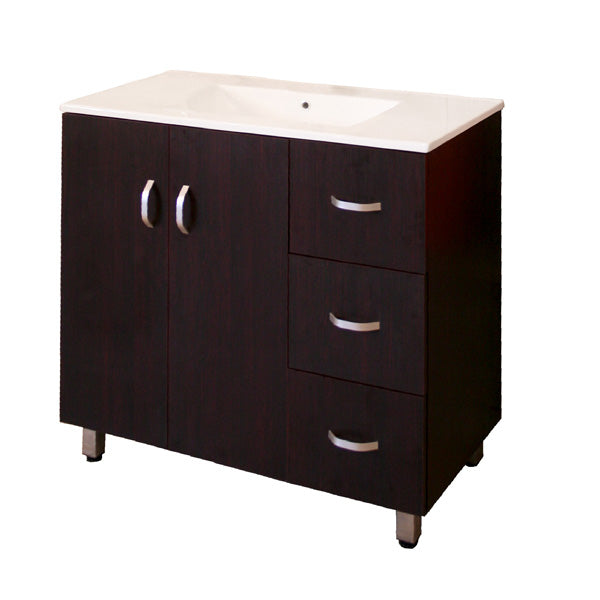 Denver Marlene 900 Floor Standing 3 Drawer | Mahogany