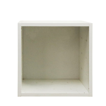 CUBEO Home Storage Cube - 1 Box Open Shelf | White