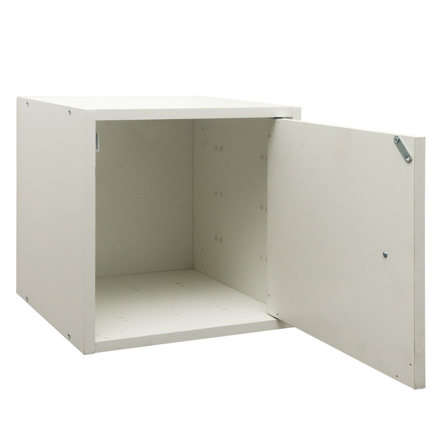 CUBEO Home Storage Cube - 1 Box With Door | White