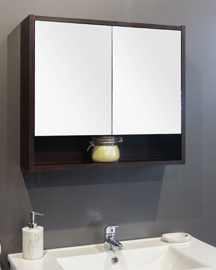 Denver Mirror Cabinet Athena Haley | 2 Door | Mahogany