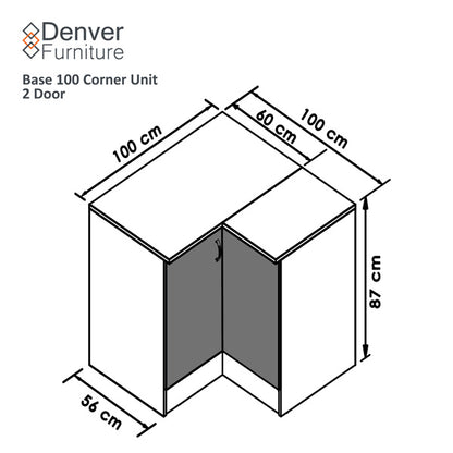 Denver Modul Corner Floor Unit 1000 Sahara