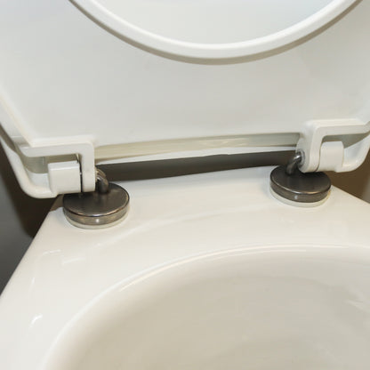 Parker Evolution Heavy Duty Toilet Seat Set White